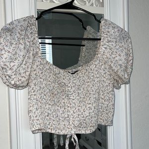 Floral Crop Top